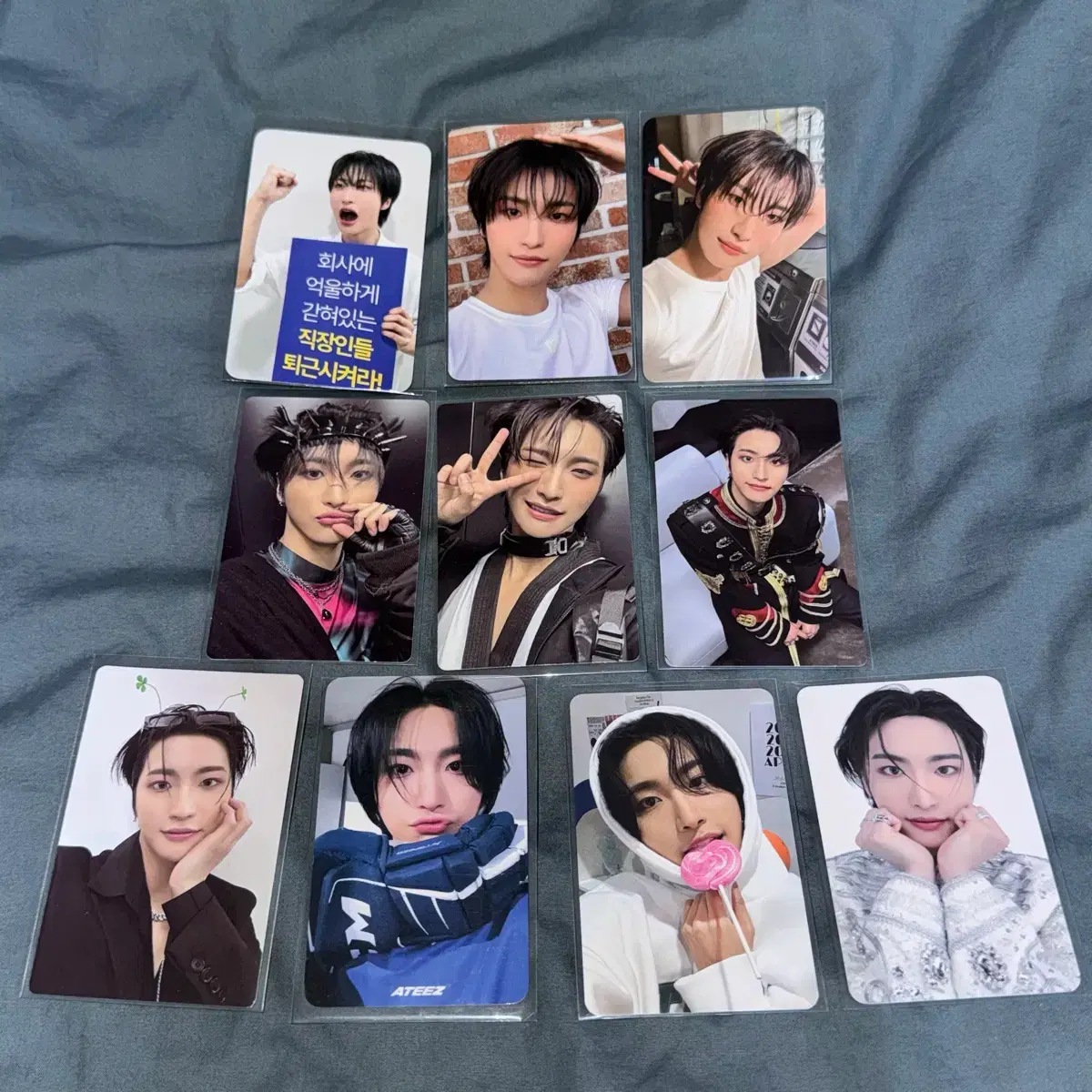 에이티즈 ATEEZ 성화 seonghwa 포카 일괄 양도 | 브랜드 중고거래